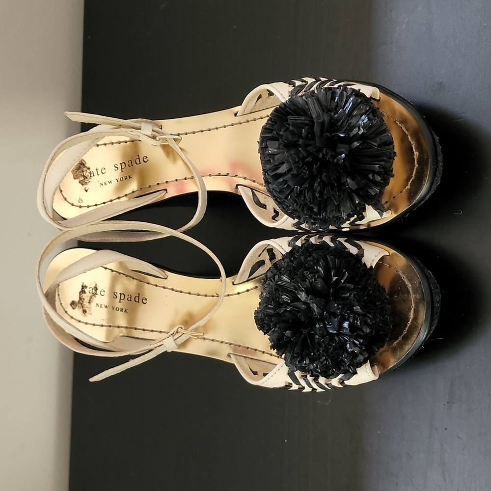 Kate Spade Wedge Sandals Size 7M
